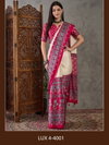 Lux 4 Semi Modal Printed Sarees Wholesale Clothing Distributors In India